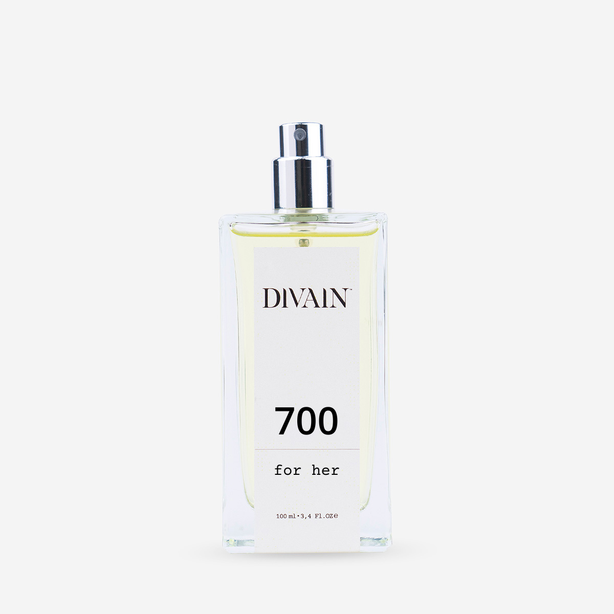 Dupe perfume bottle for woman divain-700