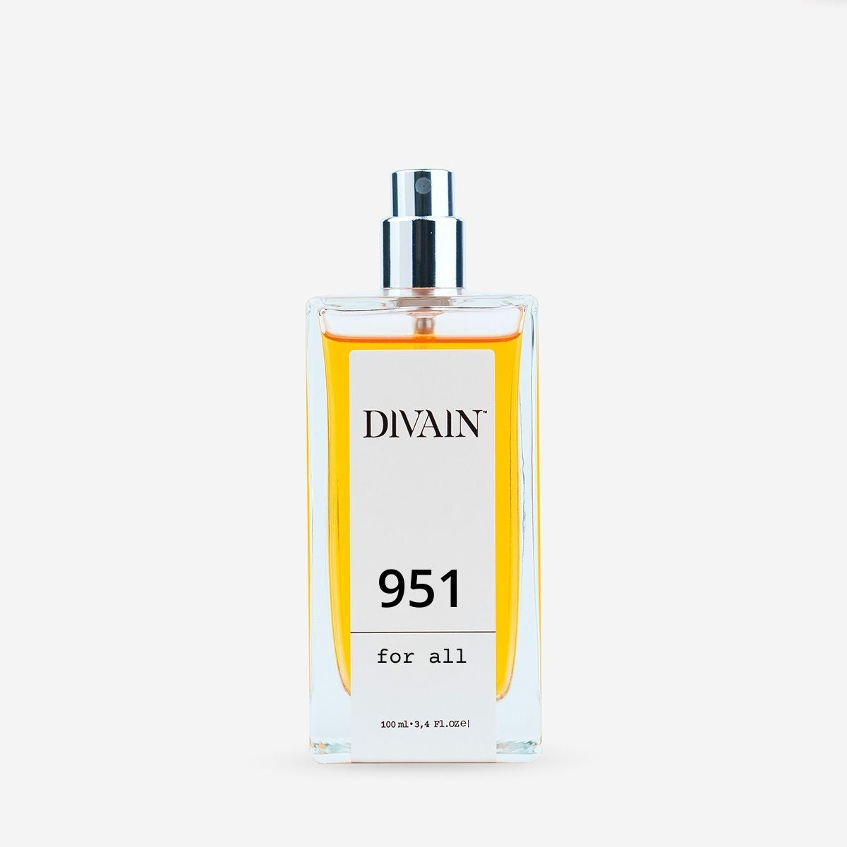 Dupe perfume bottle for unisex divain-951