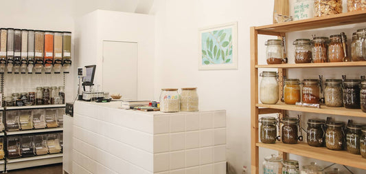 Buying in bulk is one of the best ways to reduce your use of plastics