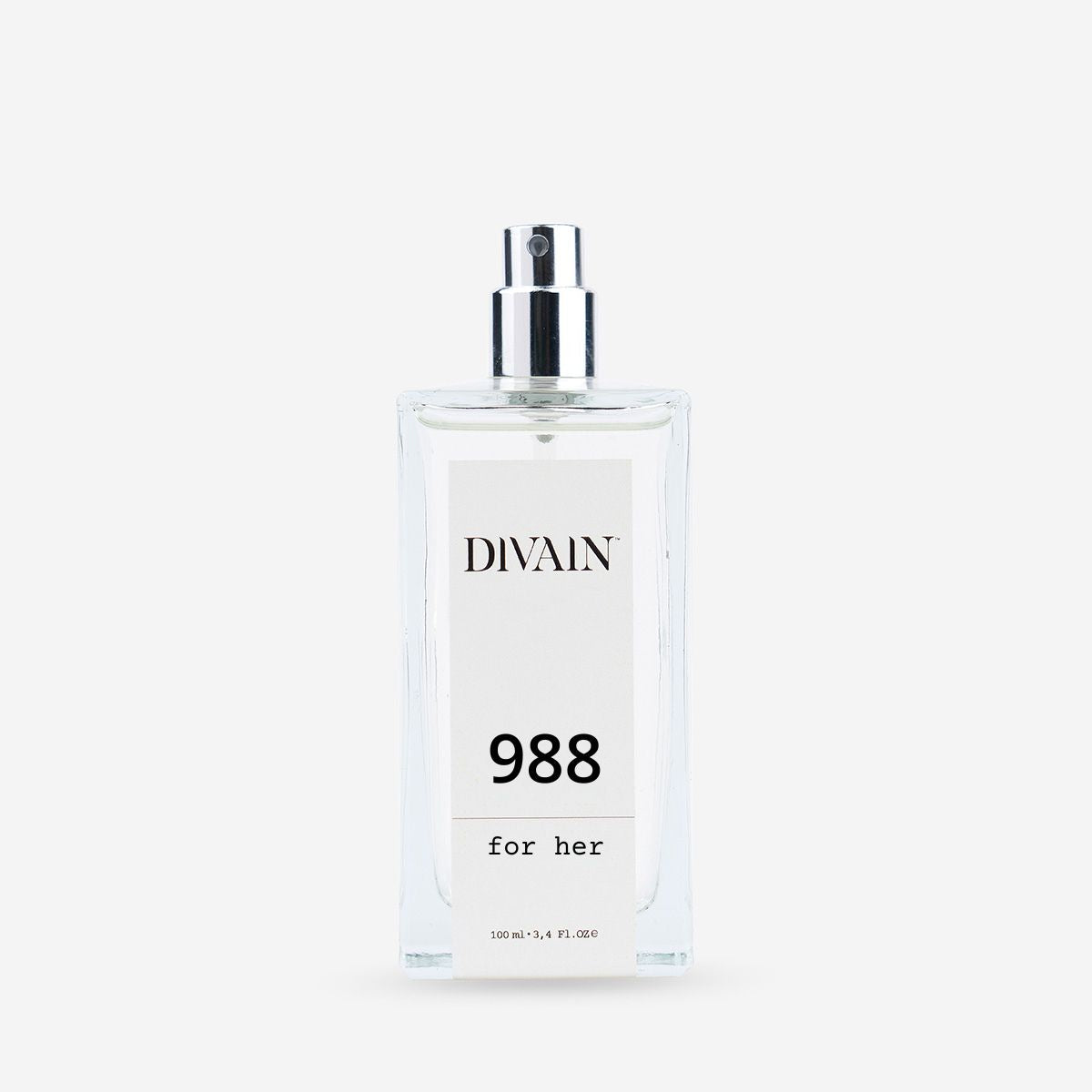 Equivalent cologne bottle for women divain-988