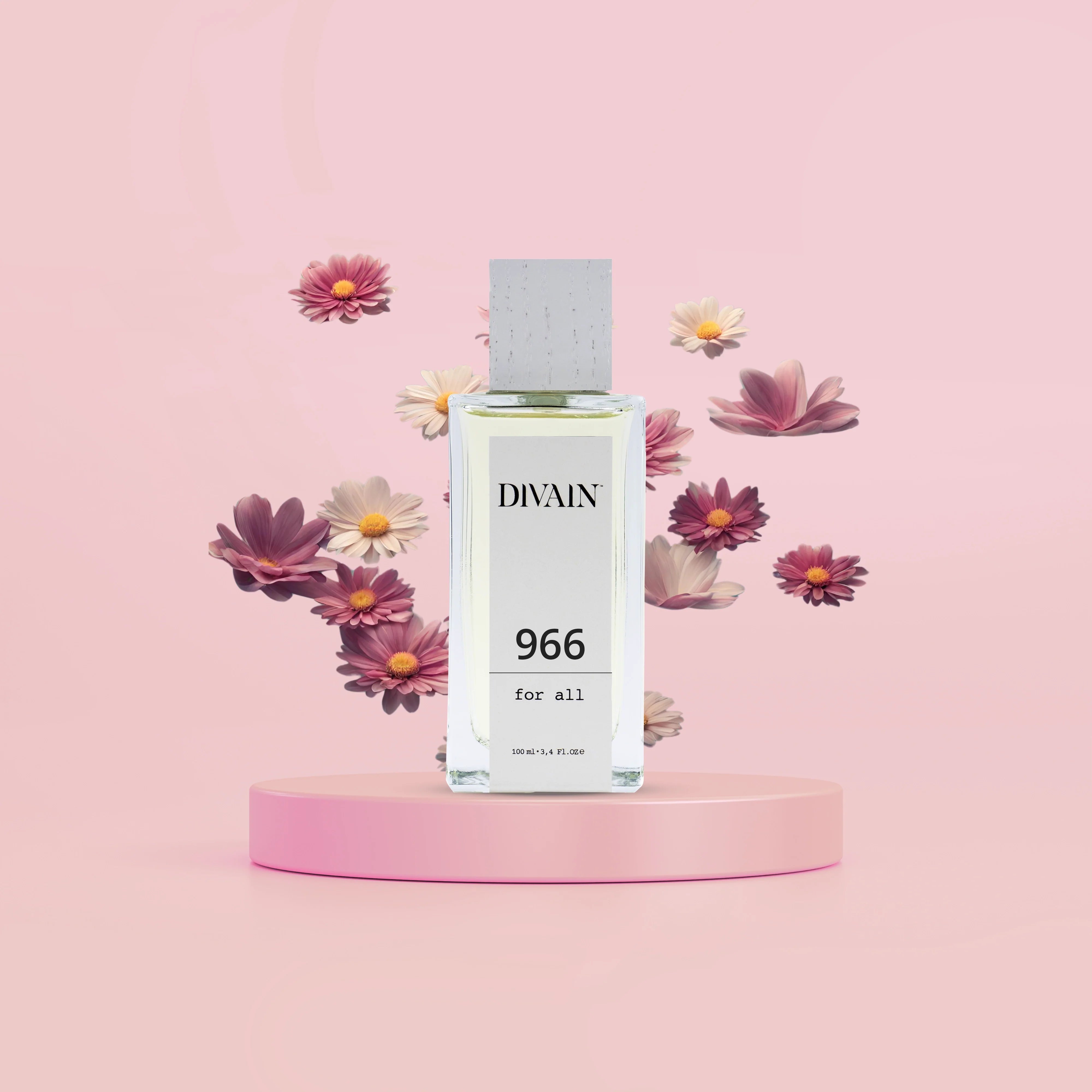 Divain-966 equivalent perfume with olfactory notes