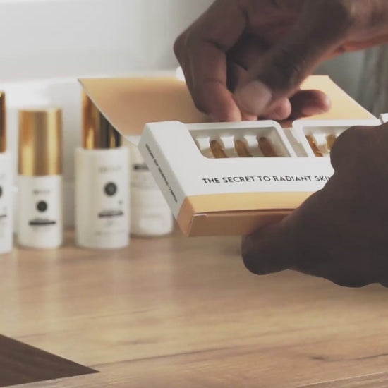 Facial ampoules video